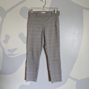 H&M Mini-Check Stretch Pants